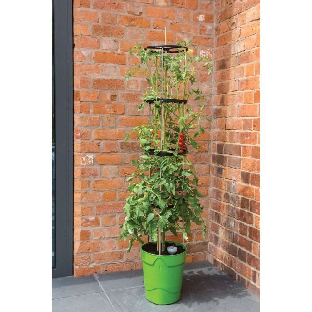 Garland Self Watering Grow Pot Tower Grün