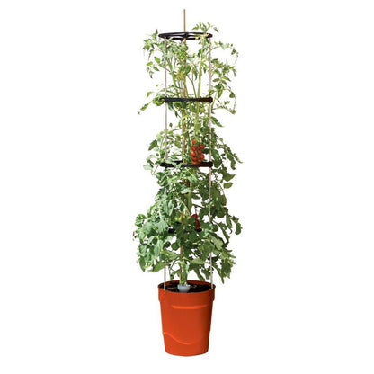 Garland Self Watering Grow Pot Tower Red