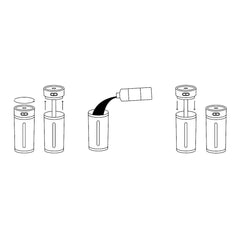 ONA AutoMist Odour Diffuser Black