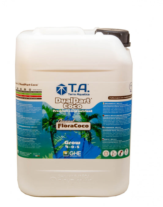 Terra Aquatica DualPart Coco Grow 10 l - (mehrsprachiges Etikett inkl. DE)