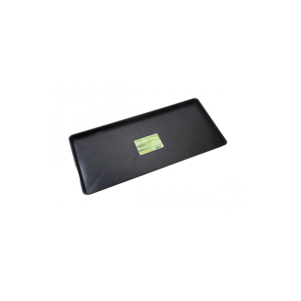 Garland plastic tray Giant Plus Garden Tray Black 120x55x5 cm
