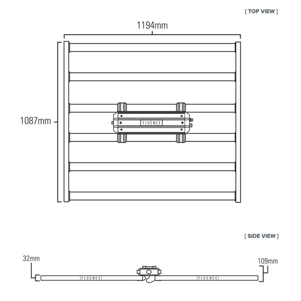 Osram LED Fluence SPYDR 2P 630W 2.45 µmol/J