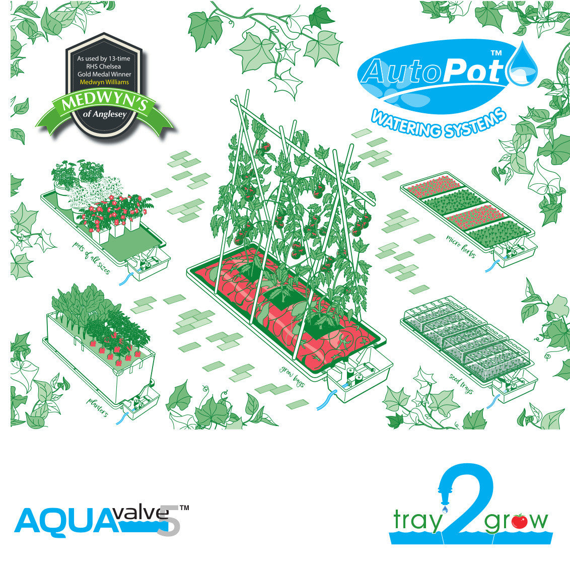 Autopot Tray2Grow Saatschale Tray