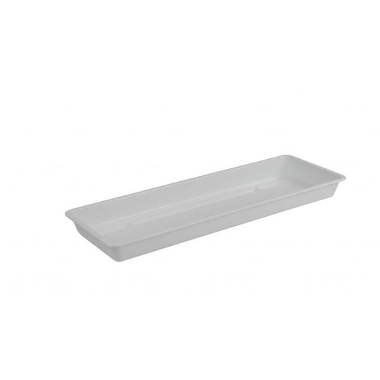 Potting tray Extra Flor, length 60cm White