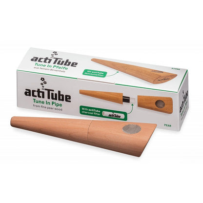 ActiTube Tune In Pipe - Carbon Filter Pipe Pear Wood