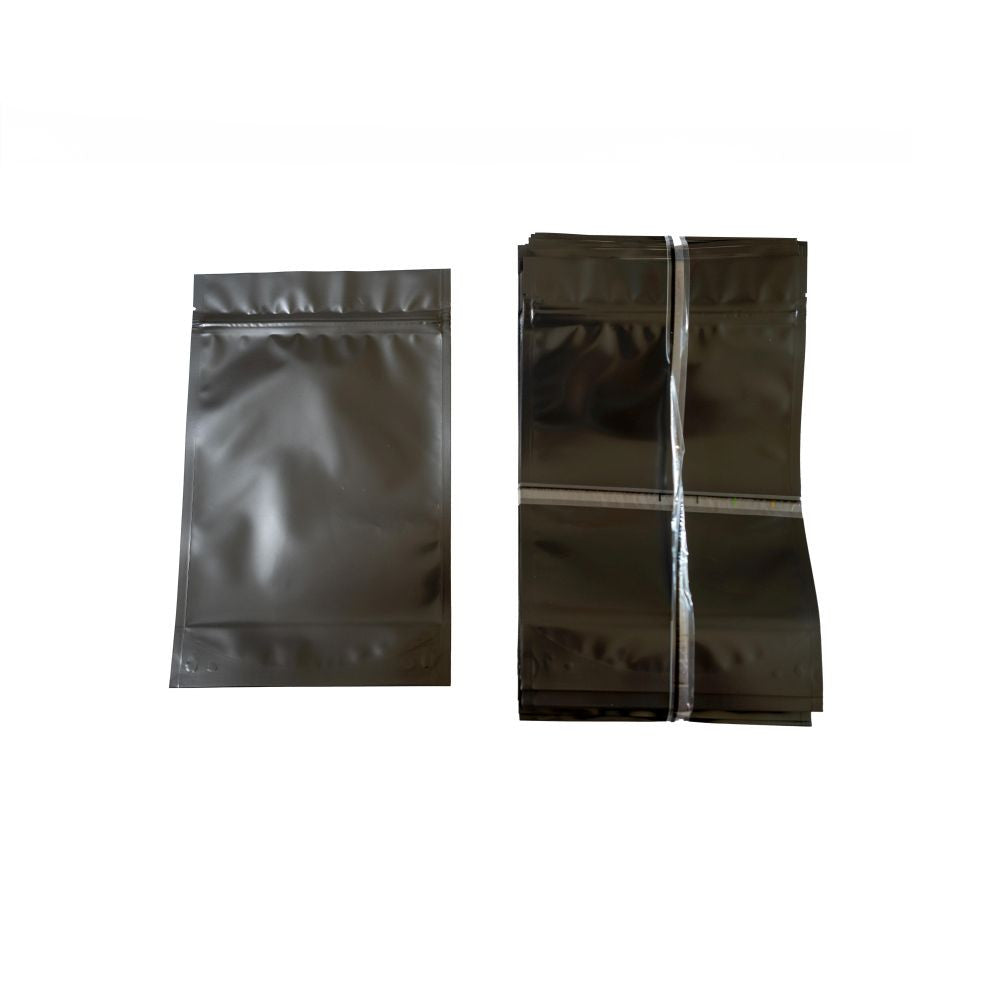 Urban Zip-Beutel Mylar blickdicht 15x23.5x3 cm 28G, 50er-Pack