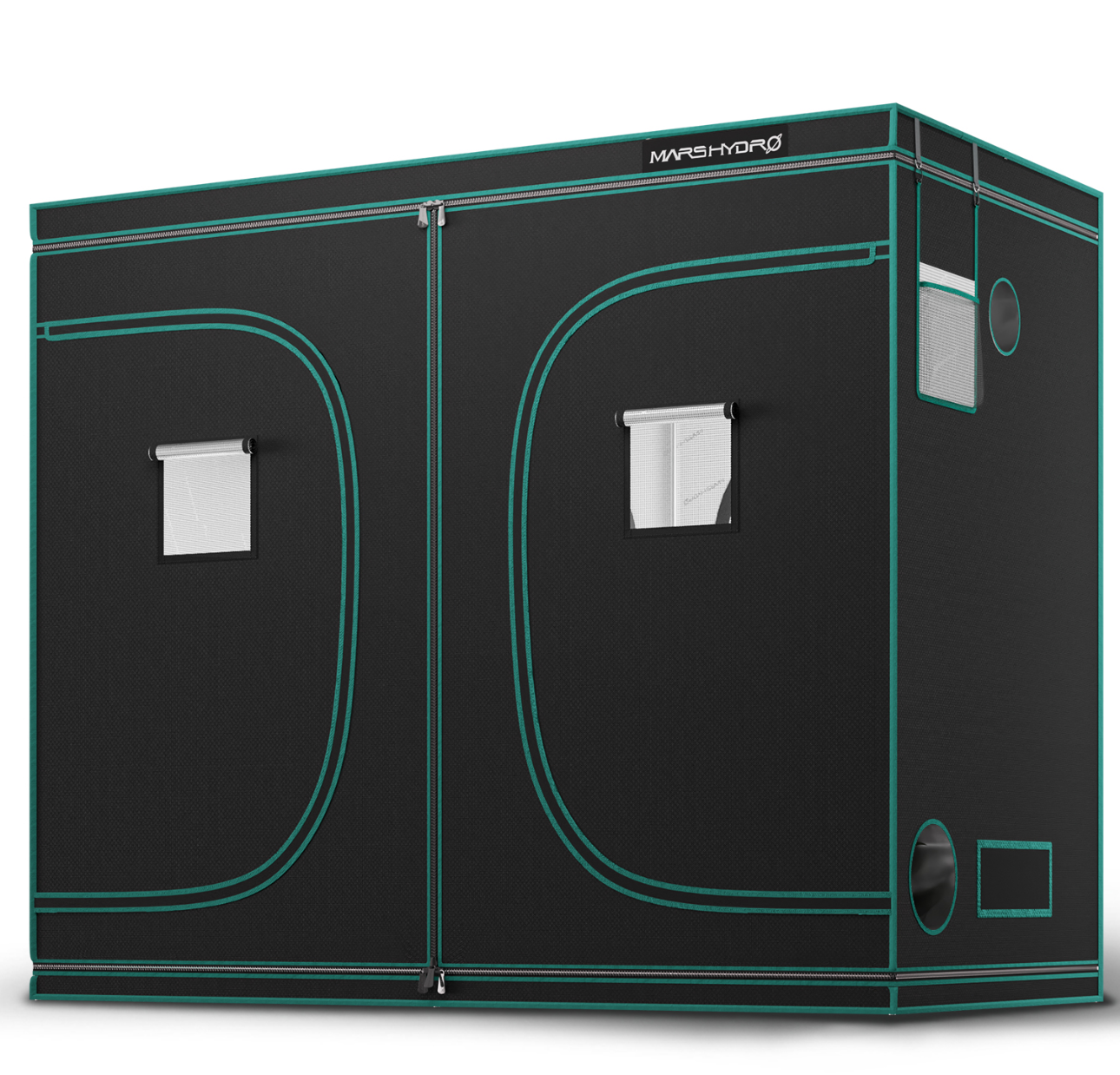 Mars Hydro 240x120x200cm Grow Box Growzelt Hydroponik Growschrank für Homegrowing Lichtdicht und Wasserdicht Grow Tent