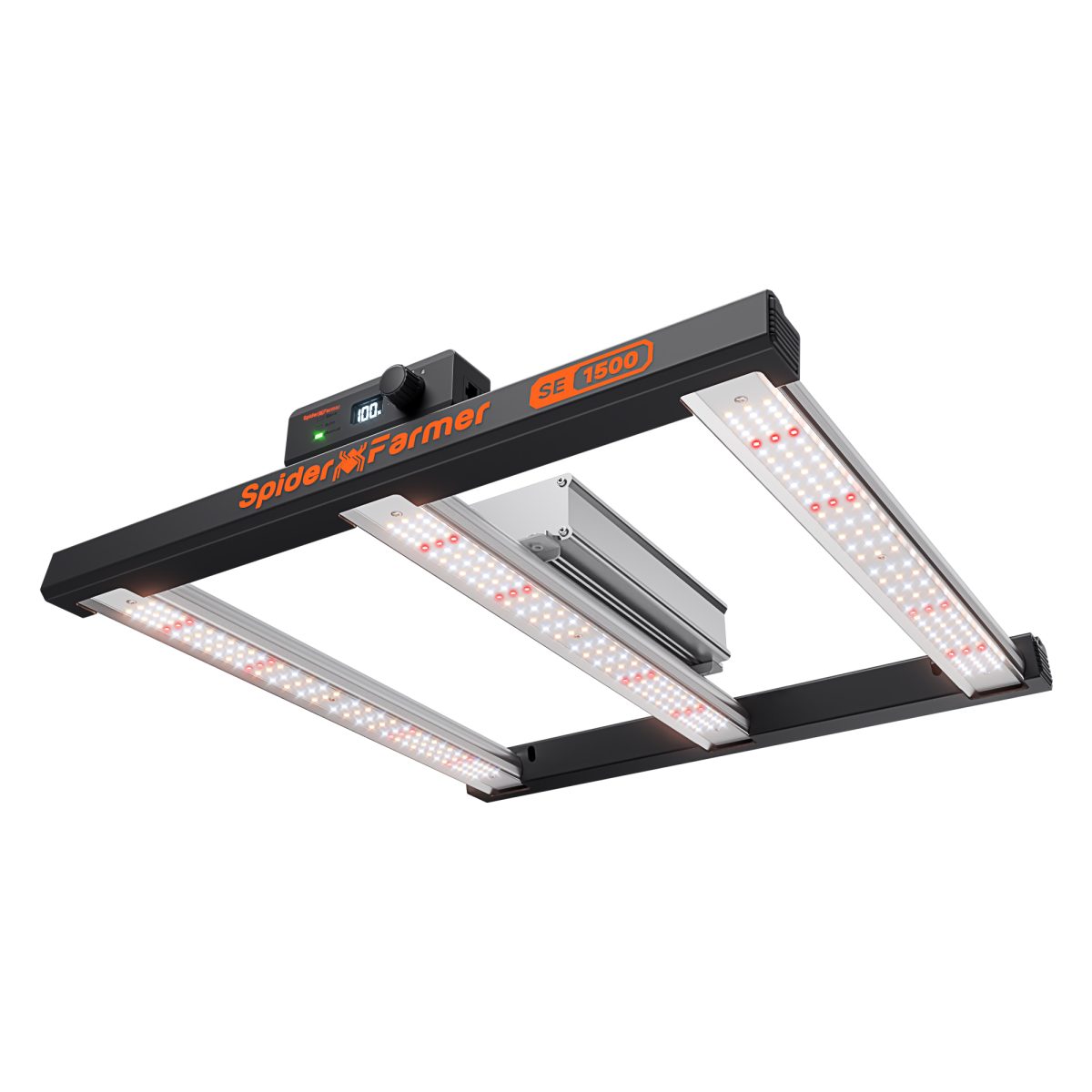 Spider Farmer SE1500 150W Led Grow Light Dimmable Samsung LM301H EVO with Bluetooth & WiFi Smart APP Control for 70x70cm
