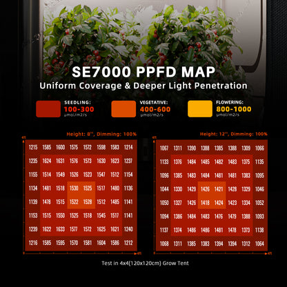 Spider Farmer SE7000 730W Led Grow Light (2024)