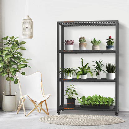 Spider Farmer 3 Tiers Metal Plant Stand with Plant Trays