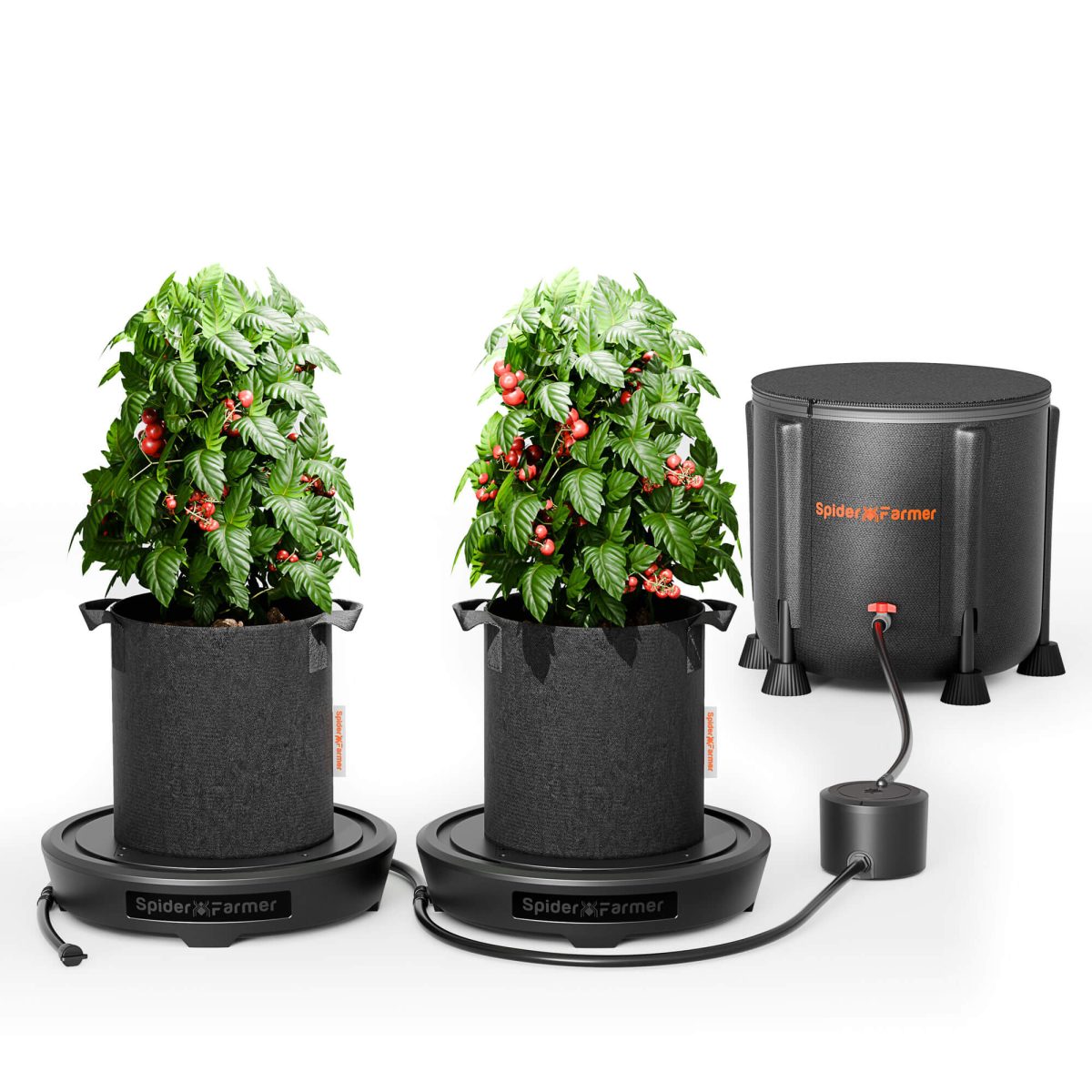 Spider Farmer 2 Pcs Self-watering System Kits For Indoor Grow Tents, Greenhouses 