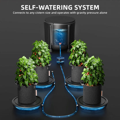 Spider Farmer 4 Pcs Self-watering System Kits For Indoor Grow Tents, Greenhouses 