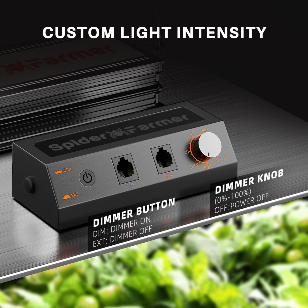 2025 Upgrade Spider Farmer® 120x60x180cm Complete Grow Tent Kit丨SF2000 301H EVO Full Spectrum LED Grow Light丨6” Clip Fan丨4” Ventilation System with Speed ​​Controller 