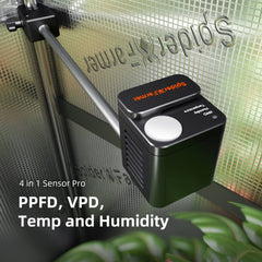 2025 Spider Farmer Genius Grow System Sensor Pro Kits, CO2 Sensor and PPFD Sensor