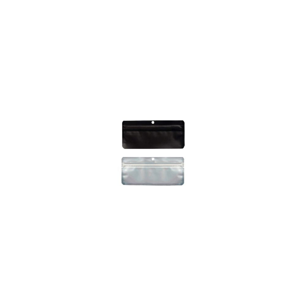 Qnubu Zip Bag Black Edibles, 150x70 mm, PACKAGE 50 pcs.