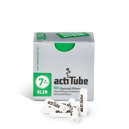 ActiTube Slim 7mm carbon filters, 50 pcs