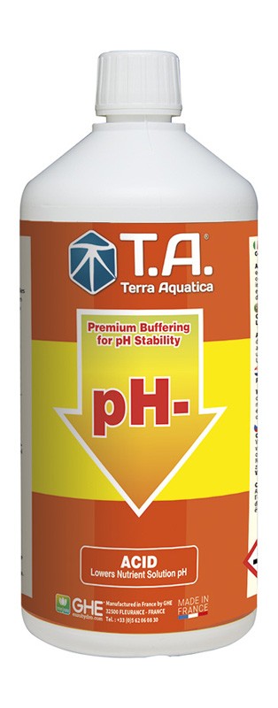 Terra Aquatica pH- Down 500 ml - (mehrsprachiges Etikett inkl. DE)