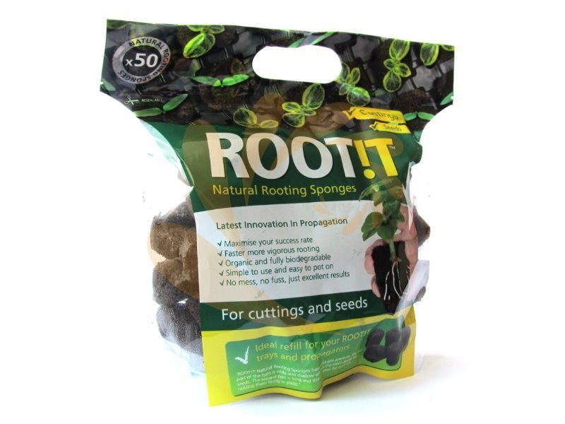 Root!t Natural Rooting Sponges 50 Stk.