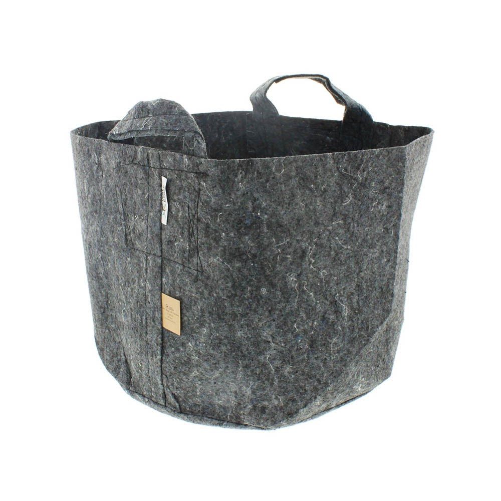Root Pouch Grey Textile Flowerpot 50x40 cm - 78 l