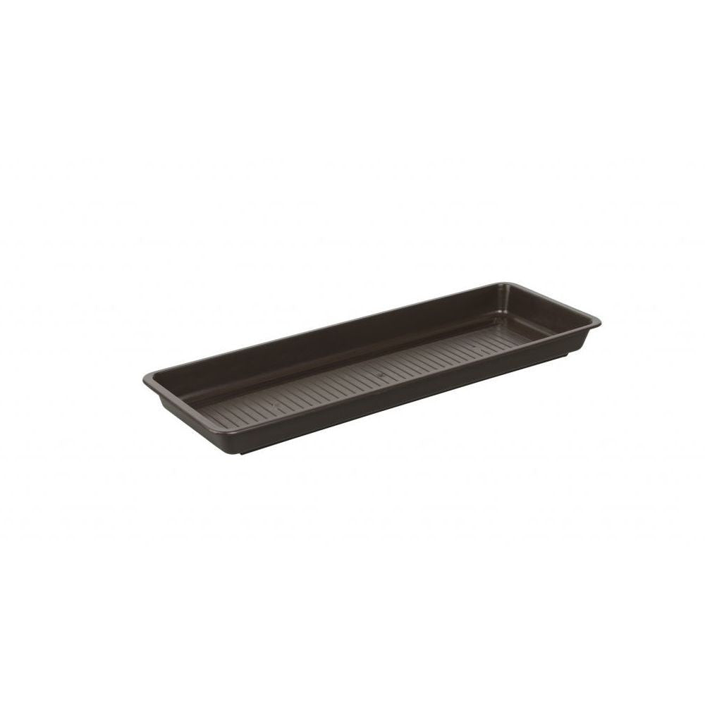 Plastkon Garden Brown tray, 40x17x4.5 cm