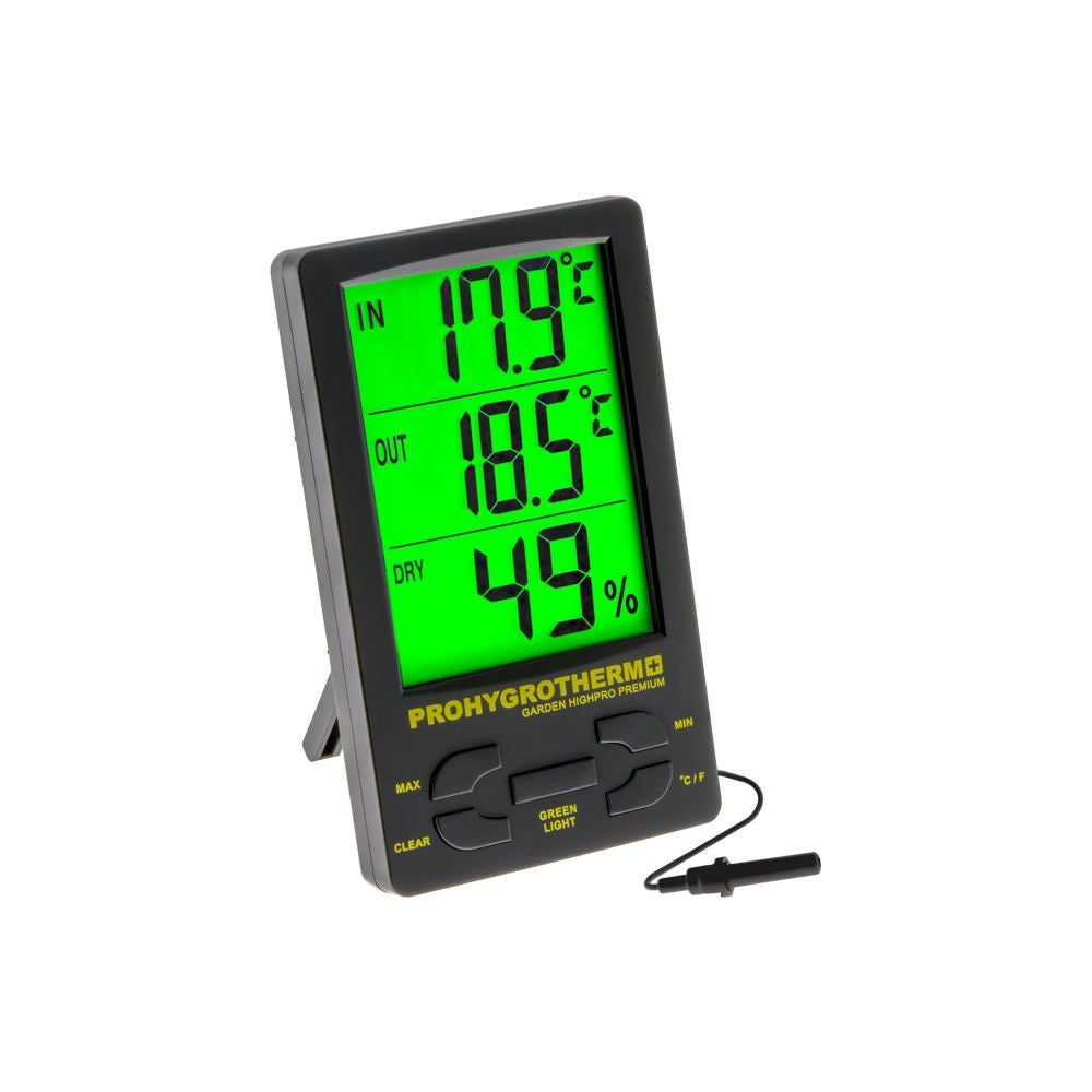 Garden High ProHygro PRO, Thermometer und Hygrometer mit Sonde