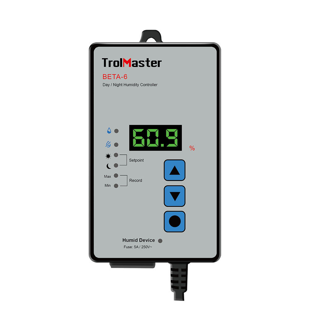 Trolmaster Digital Day/Night Humidity 110V Controller Beta-6 - ohne Adapter (Schuko DE Endstück)