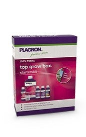 Plagron Top Grow Box 100% Terra, Düngemittel-Kit - (mehrsprachiges Etikett inkl. DE)