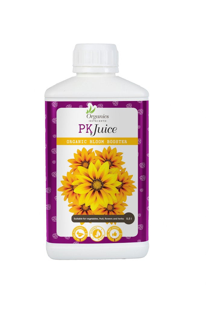 Organics Nutrients PK Juice 500 ml - (mehrsprachiges Etikett inkl. DE)