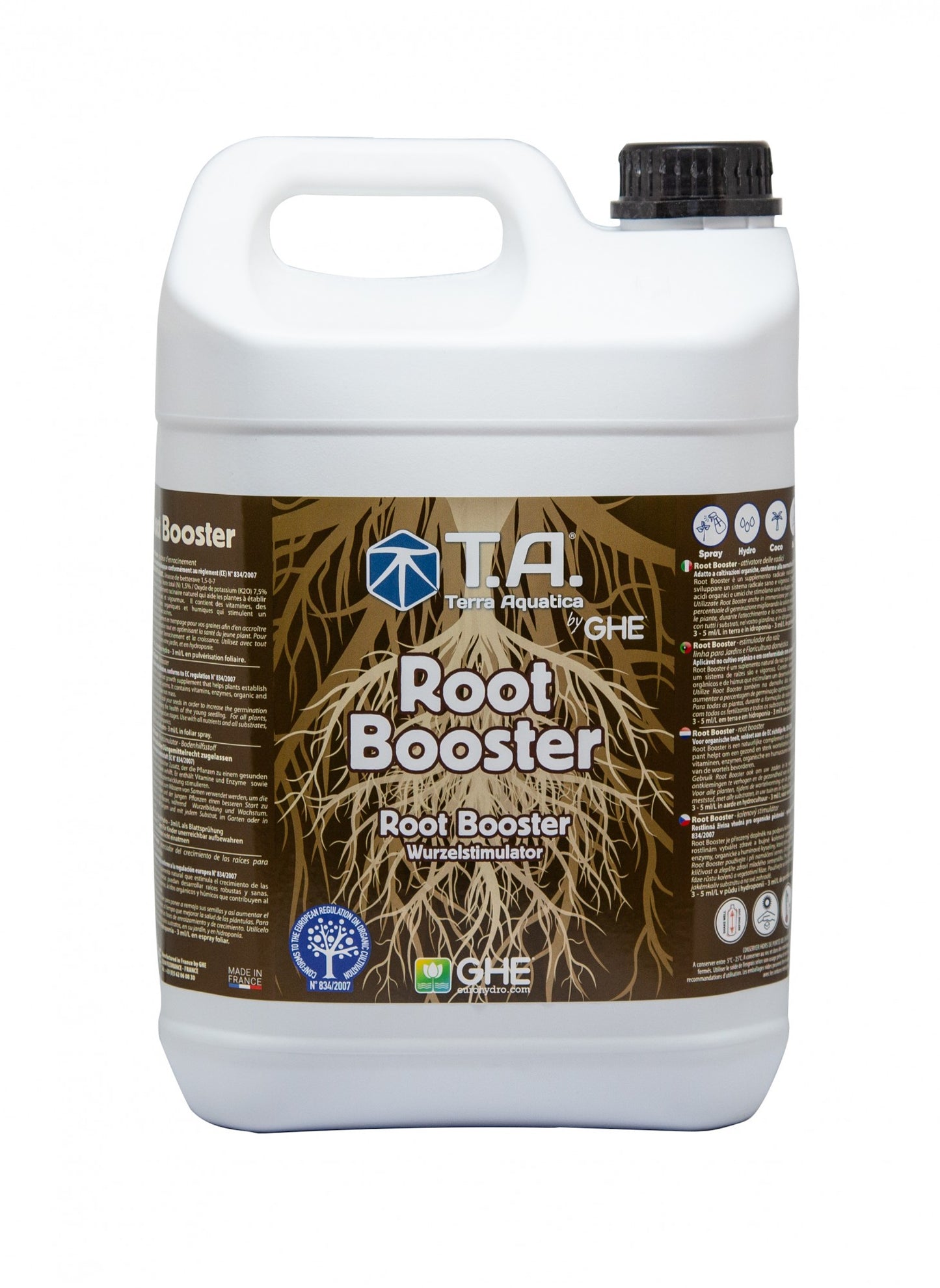 Terra Aquatica Root Booster Organic 5 l - (mehrsprachiges Etikett inkl. DE)