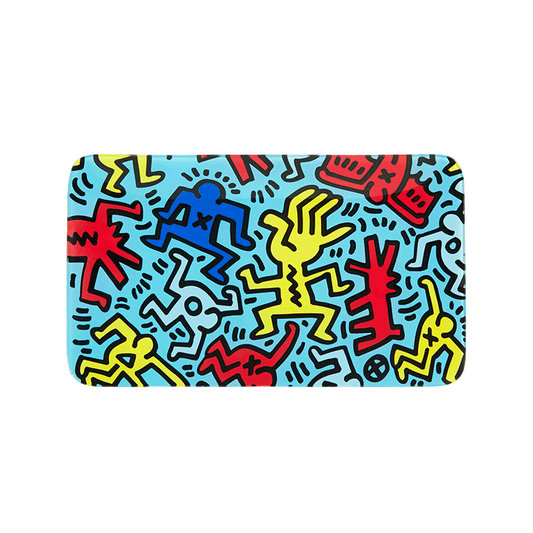 Podnos zum Rollen Keith Haring Tablett Multi blau