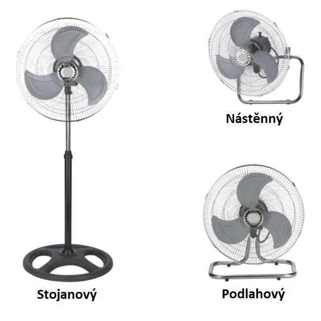 VF Industrial 3in1, recirculation fan diameter 45 cm