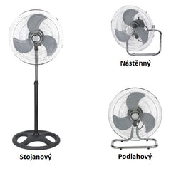 VF Industrial 3in1, recirculation fan diameter 45 cm