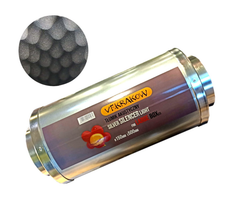 VF Silver silencer 50 cm / diameter 23 cm / flange 150 mm