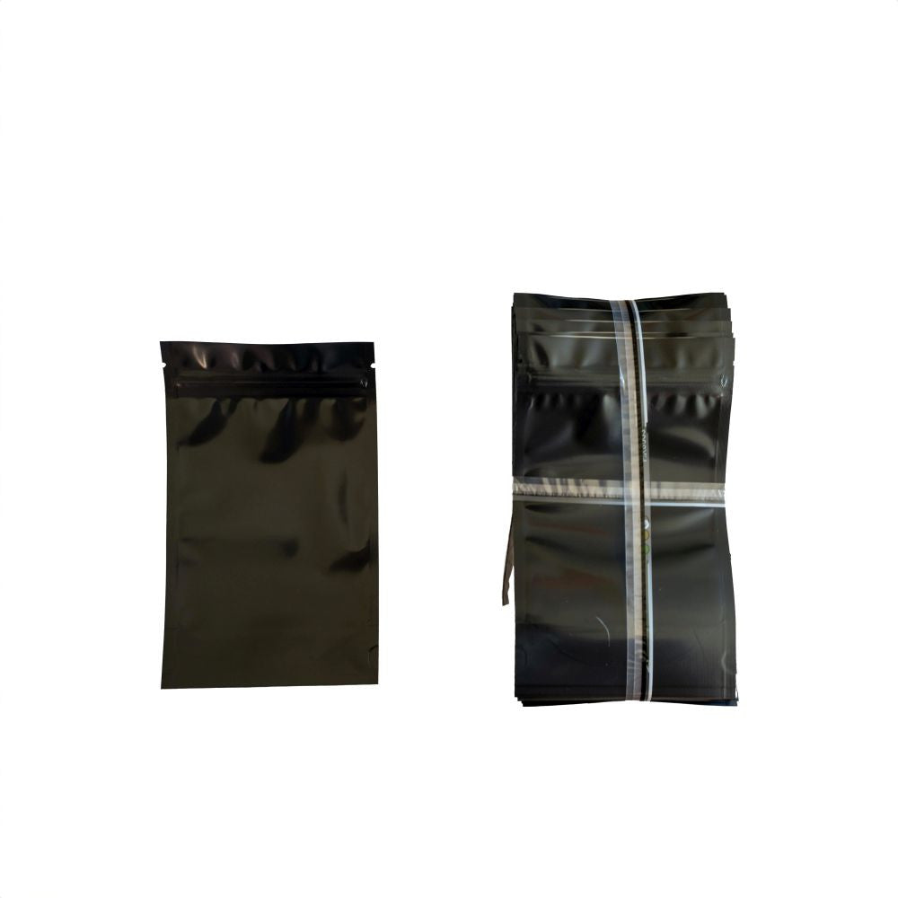 Urban Zip-Beutel Mylar blickdicht 10,1x16,5x2,3 cm 7G, 50er-Pack