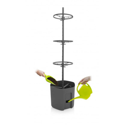 Plastkon Tomato -Sweat Flowerpot for Tomatoes 39 cm, Anthracite