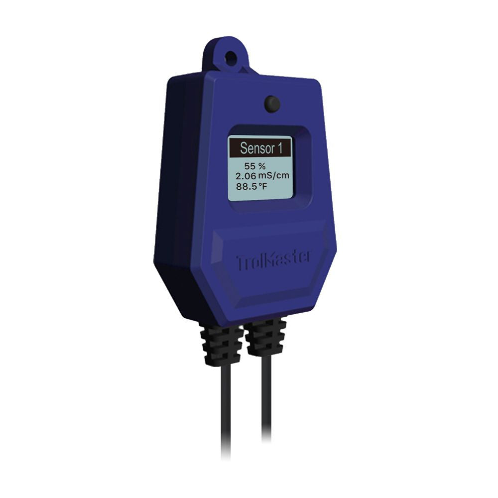 Trolmaster Soil Moisture-Temperature-EC 3-in-1 Sensor &amp; Cable Set (WCS-2)