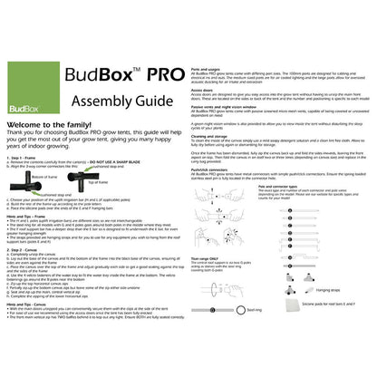 BudBox Silver PRO Titan I+ 200x300x200 cm