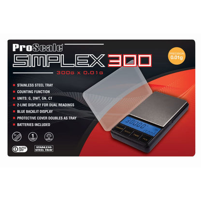 Digitale Waage Proscale Simplex (300g x 0,01g)