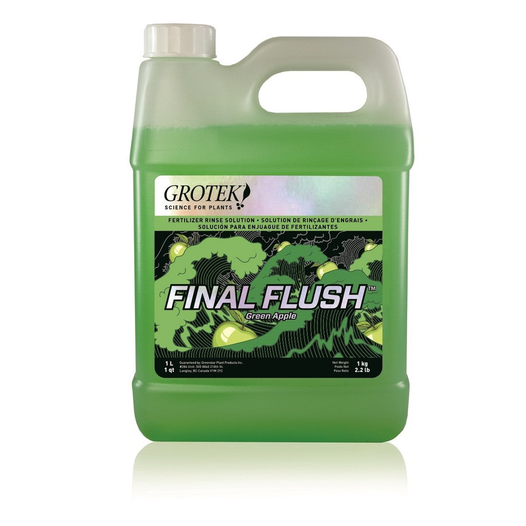 Grotek Final Flush Green Apple 1 l