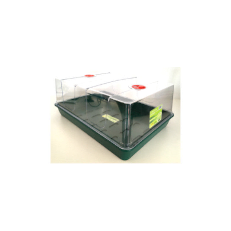 Garland Gewächshaus XL High Dome Propagator Black, Hartplastik, unbeheizt, 58x40x22,5 cm