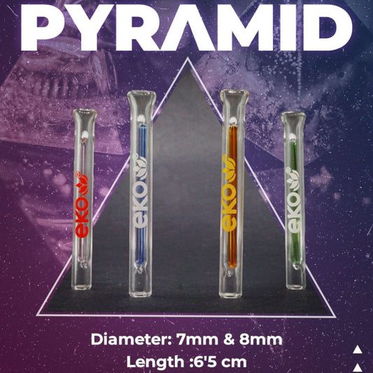 Eko Puffs Glasfilter Extralong Pyramid, 1 Stk.