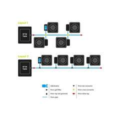 Autopot 1Pot, 4 flower pots with 47 l BOX reservoir