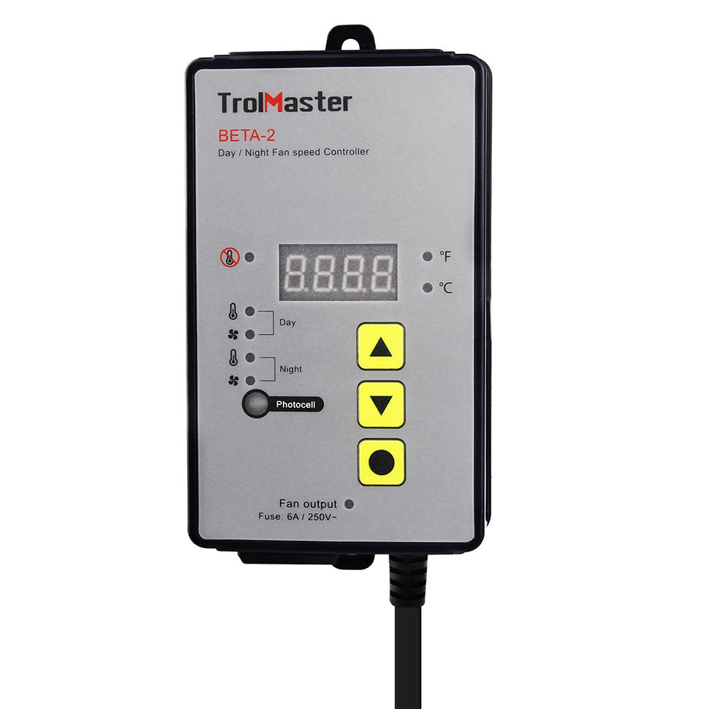 Trolmaster Digital Day/Night Fans Speed Controller Beta-2 - ohne Adapter (Schuko DE Endstück)