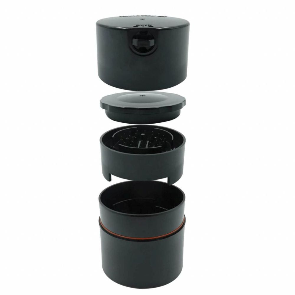 TightVac CannaVac G2 290 ml, airtight container with lock and shredder