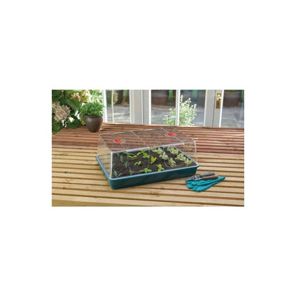 Garland Gewächshaus XL High Dome Propagator Green BOX, Hartplastik, unbeheizt, 58x40x22,5 cm