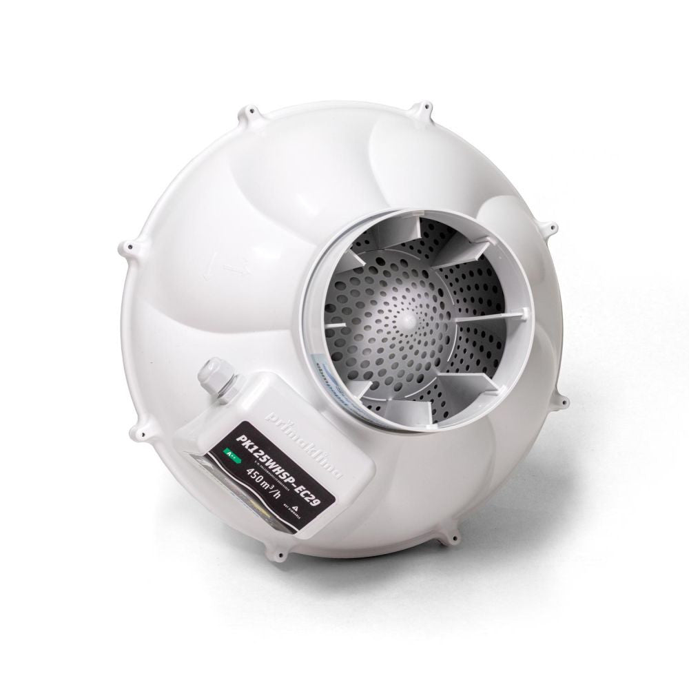 Prima Klima ventilator Whisperblower EC 125 mm - 450 m3/h, EC motor - without power control