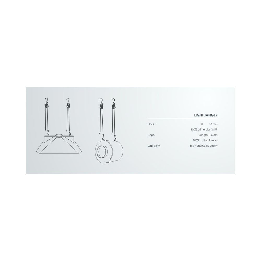 Garden HighPro light hanger, load capacity 5 kg.