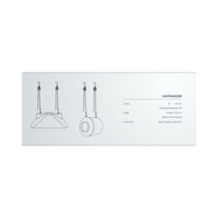 Garden HighPro light hanger, load capacity 5 kg.
