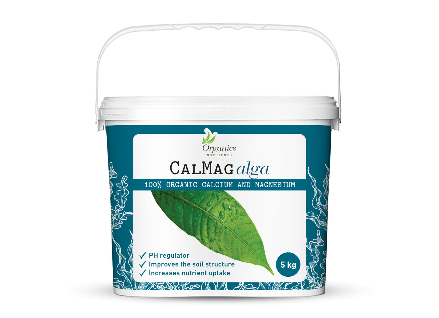 Organics Nutrients Calmag Alga 5 kg - (mehrsprachiges Etikett inkl. DE)