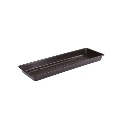 Plastkon Extra Flor Brown tray, 58.3x16.5x4 cm